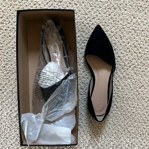 Jcrew Sloan suede d’orsay flats